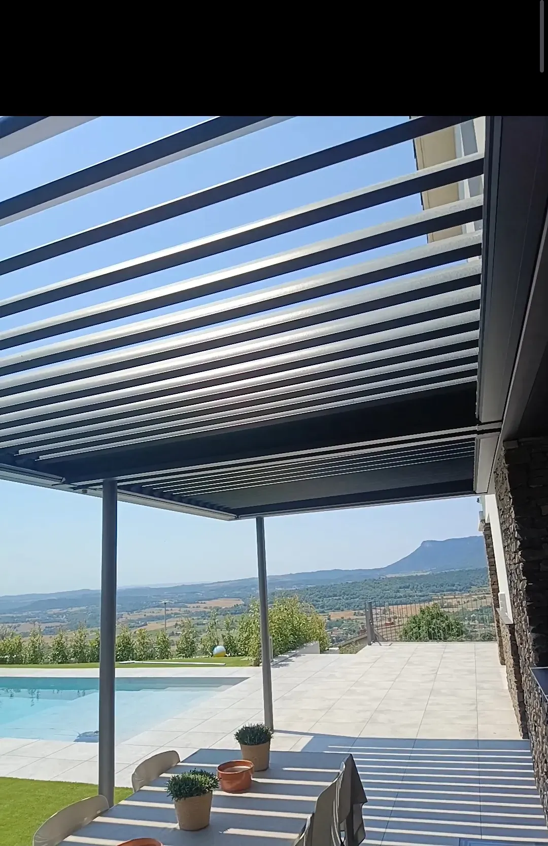 Pérgolas bioclimáticas en Puigcerdà